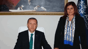 AKP' Lideri Cumhurbaşkanı Erdoğan, partisinin kongre merkezinde AKP 24. Kuruluş