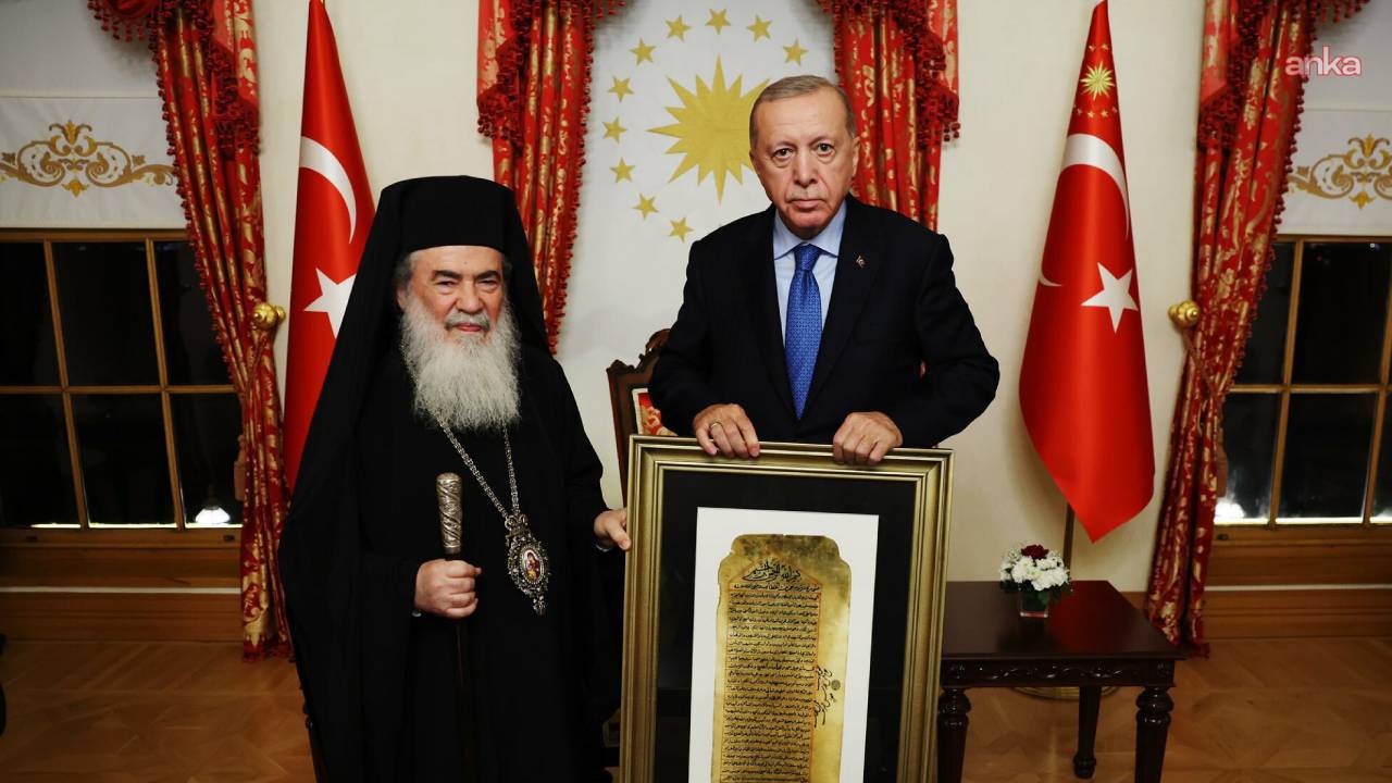Erdoğan 3. Theofilos ile Görüştü