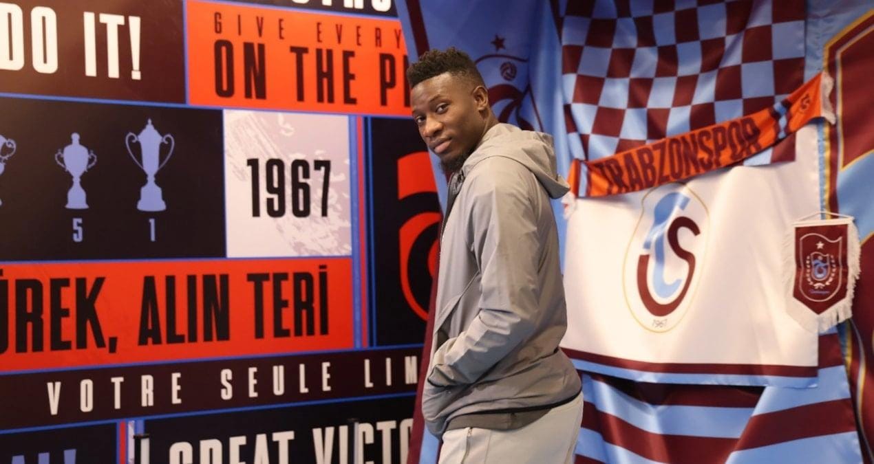 Trabzonspor’un deneyimli kalecisi Andre Onana, Trabzonspor Dergisi’ne verdiği röportajda yaşam