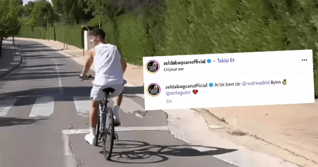 Arda Güler'in İspanya'daki Bisiklet Turu Paylaşımı