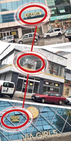 Bursa Vişne Caddesi'nde Esnaf Mücadelesi