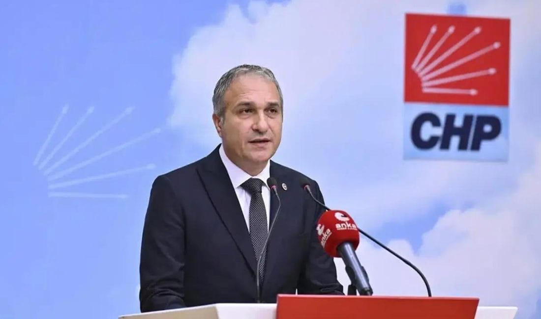CHP Genel Başkan Yardımcısı Suat Özçağdaş, Milli Eğitim Bakanlığı üzerinden