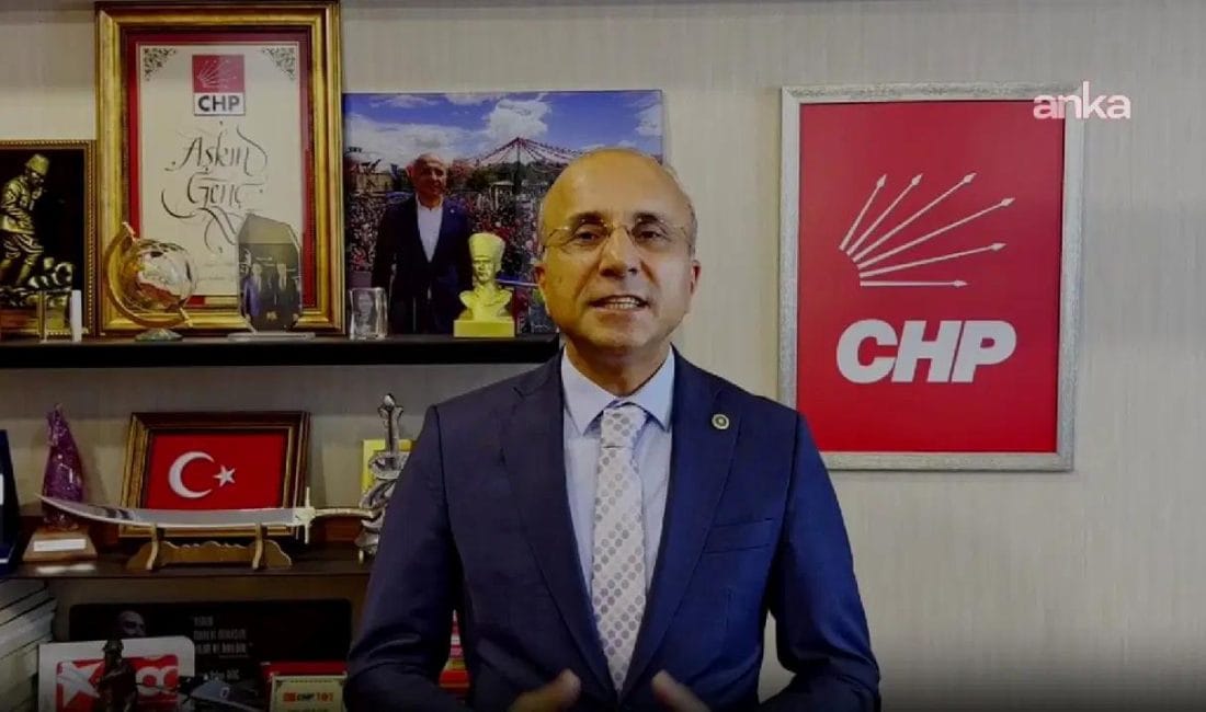 CHP’li Aşkın Genç: 2026 Bütçesi Halkın Değil, Faiz Lobisinin Çıkarına Hazırlanmış CHP Kayseri Milletvekili Aşkın Genç, Hazine ve Maliye Bakanlığı’nın eylül