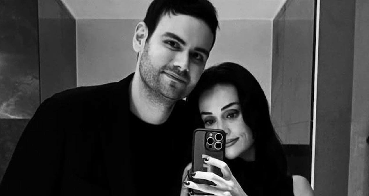 Oyuncu Esra Bilgiç ile sosyetenin tanınmış isimlerinden DJ Faruk Sabancı,