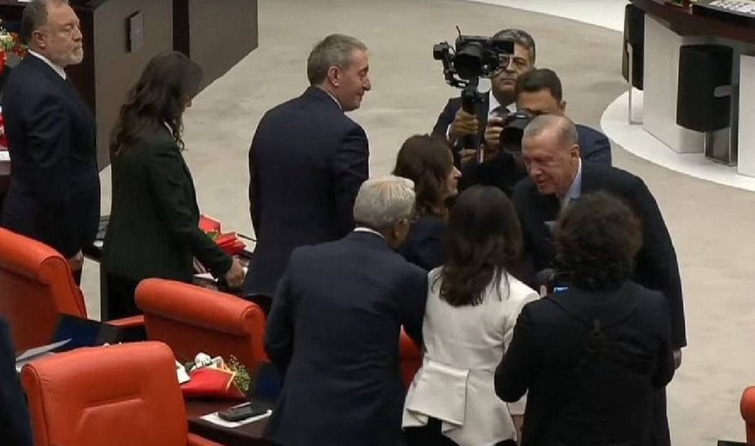 Türkiye Büyük Millet Meclisi’nin yeni yasama yılı açılışında dikkat çeken