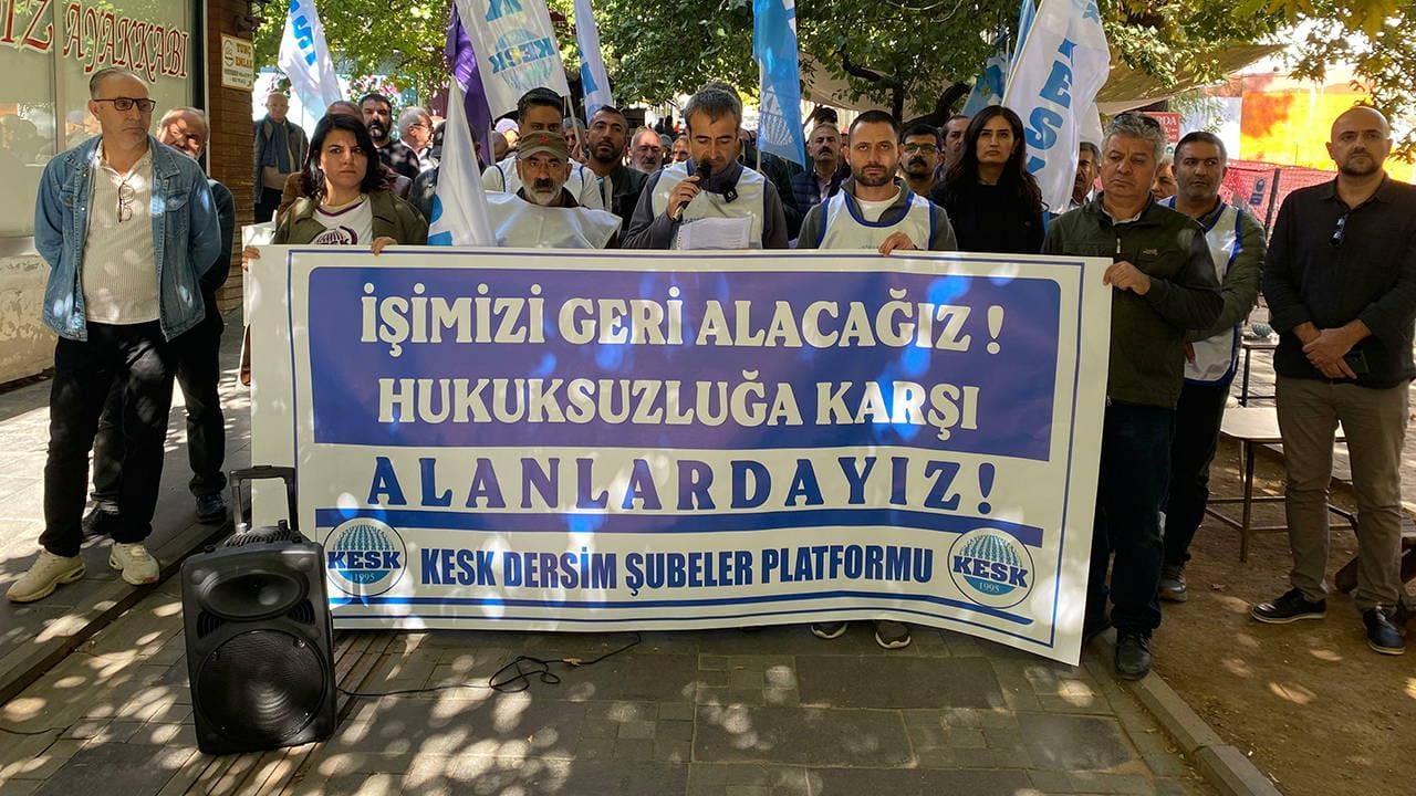 Kamu Emekçileri Sendikaları Konfederasyonu (KESK) Tunceli Şubeler Platformu, 15 Temmuz