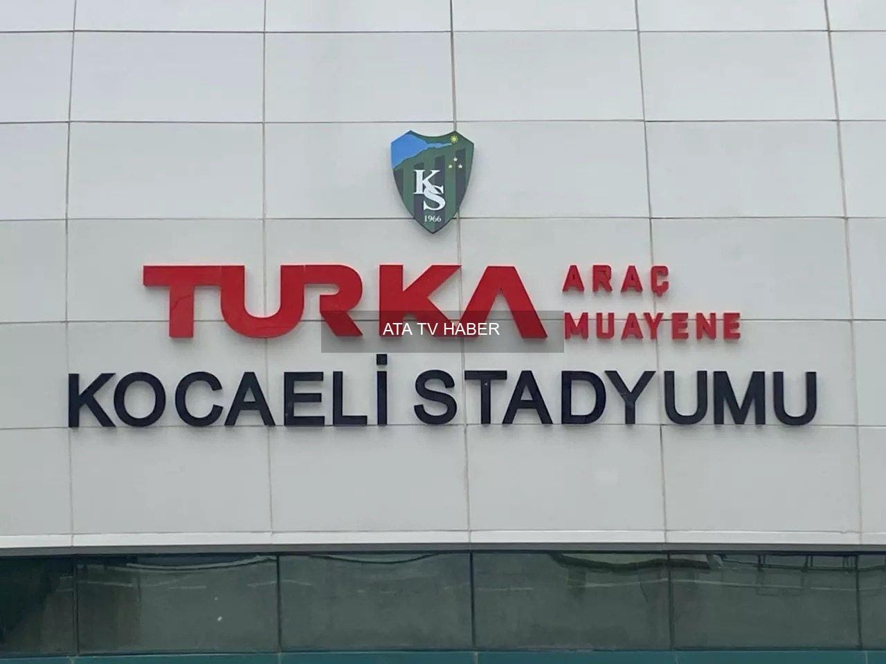 Kocaelispor ve Turka Araç Muayene Arasında Sponsorluk Anlaşması