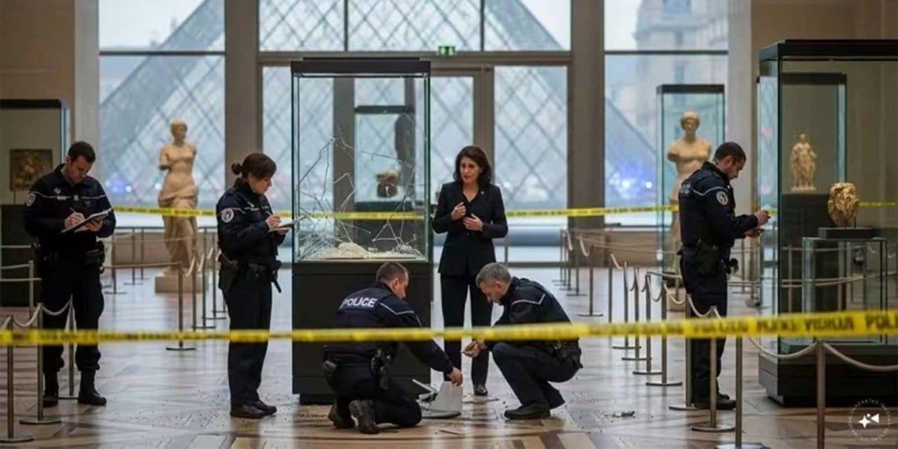 Paris’teki Louvre Müzesi’nde 19 Ekim’de gerçekleşen soygunda çalınan tarihi mücevherlerin
