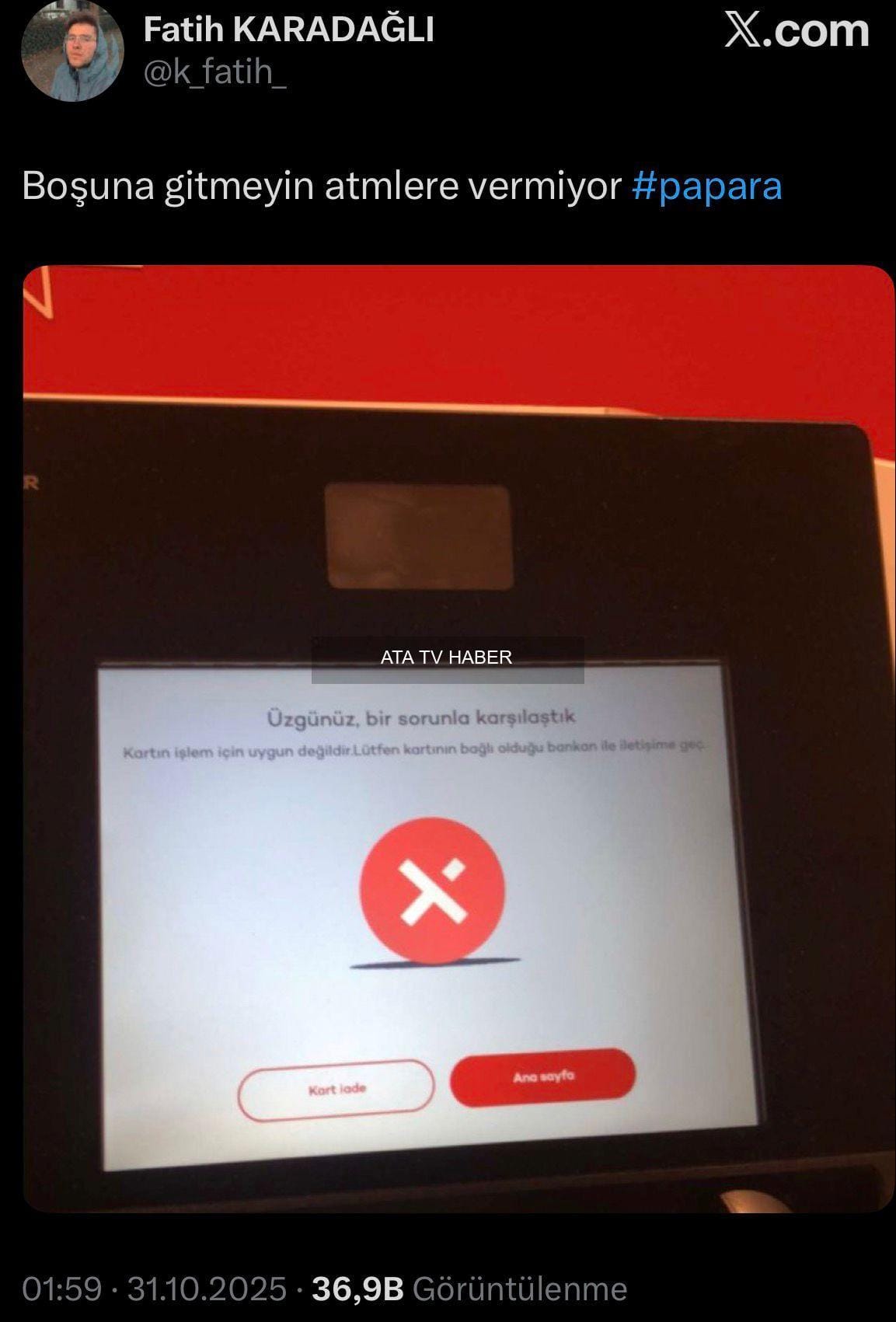 TCMB, Papara Elektronik Para İzni İptal Etti
