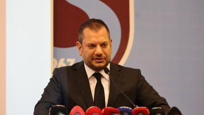 Trabzonspor Kulübü Başkanı Ertuğrul Doğan, kulübün hem yurt içinde hem
