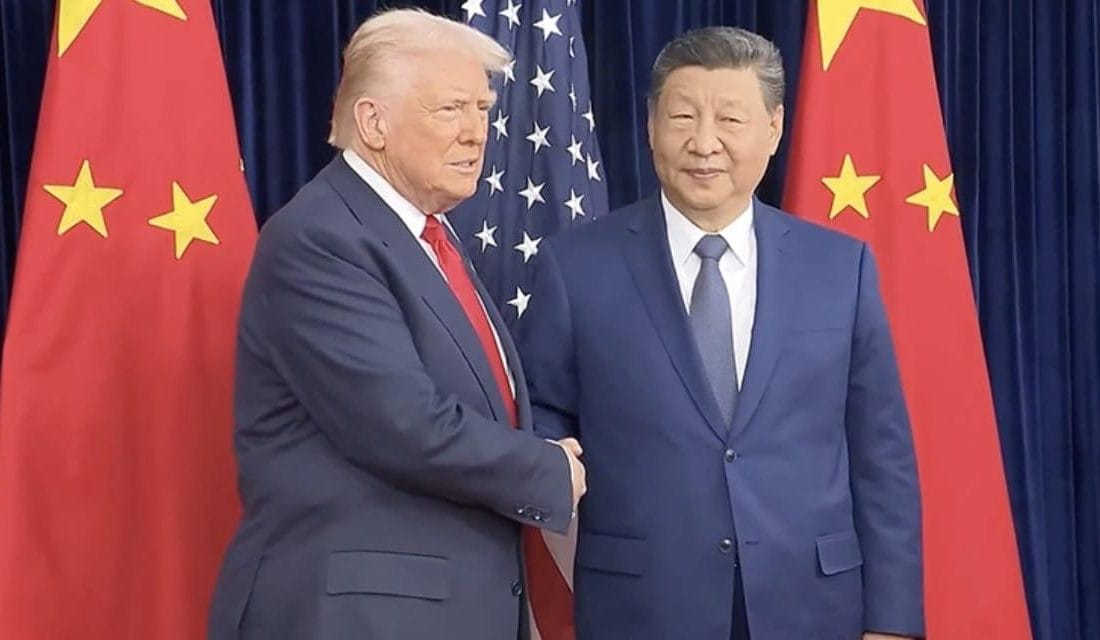 ABD Başkanı Donald Trump ile Çin Devlet Başkanı Şi Cinping,