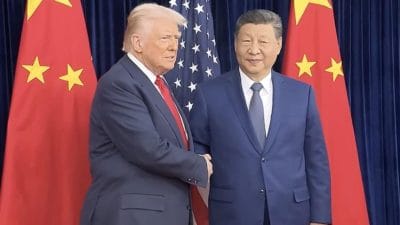 ABD Başkanı Donald Trump ile Çin Devlet Başkanı Şi Cinping,