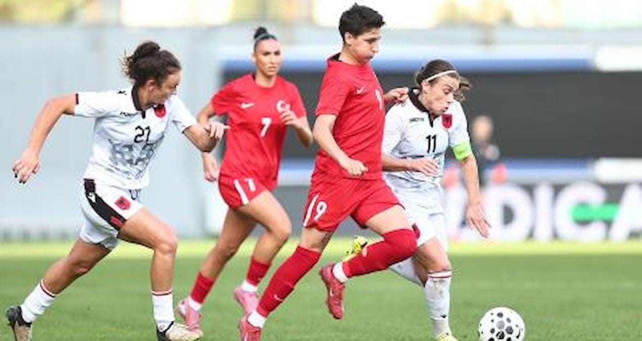 Türkiye Kadın Milli Takımı, Arnavutluk ile Hazırlık Maçında 1-1 Berabere