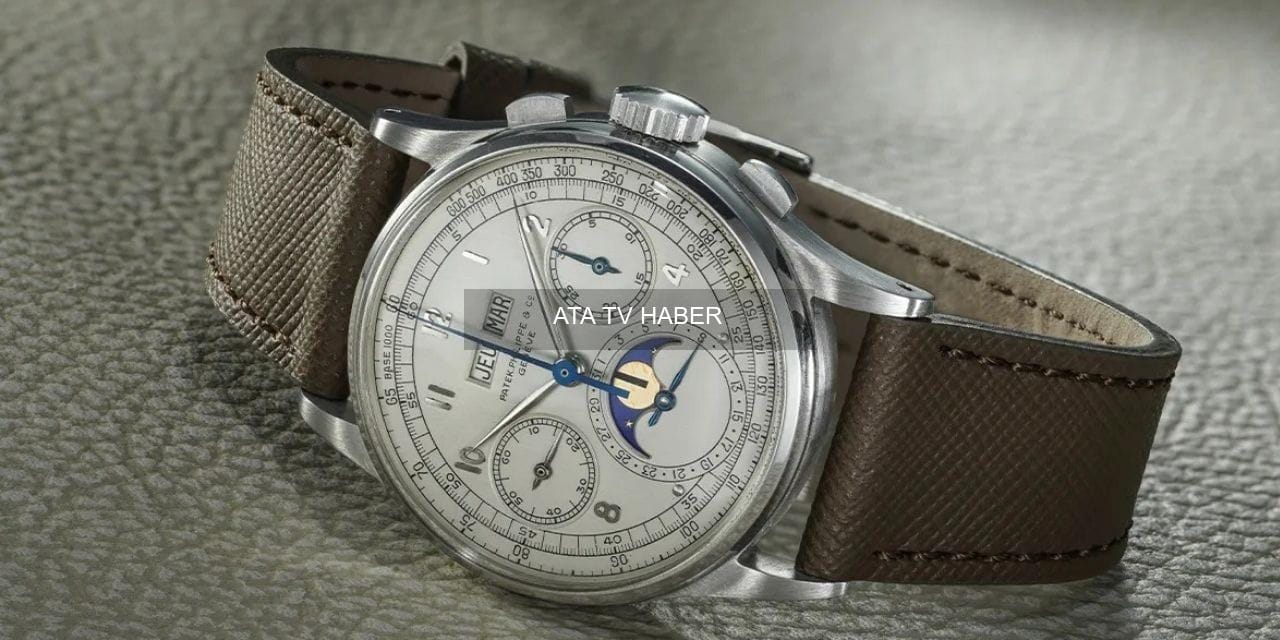Tarihin En Nadirleri Arasında: 1943 Çelik Kasa Patek Philippe Ref. 1518 Rekor Fiyata Satıldı