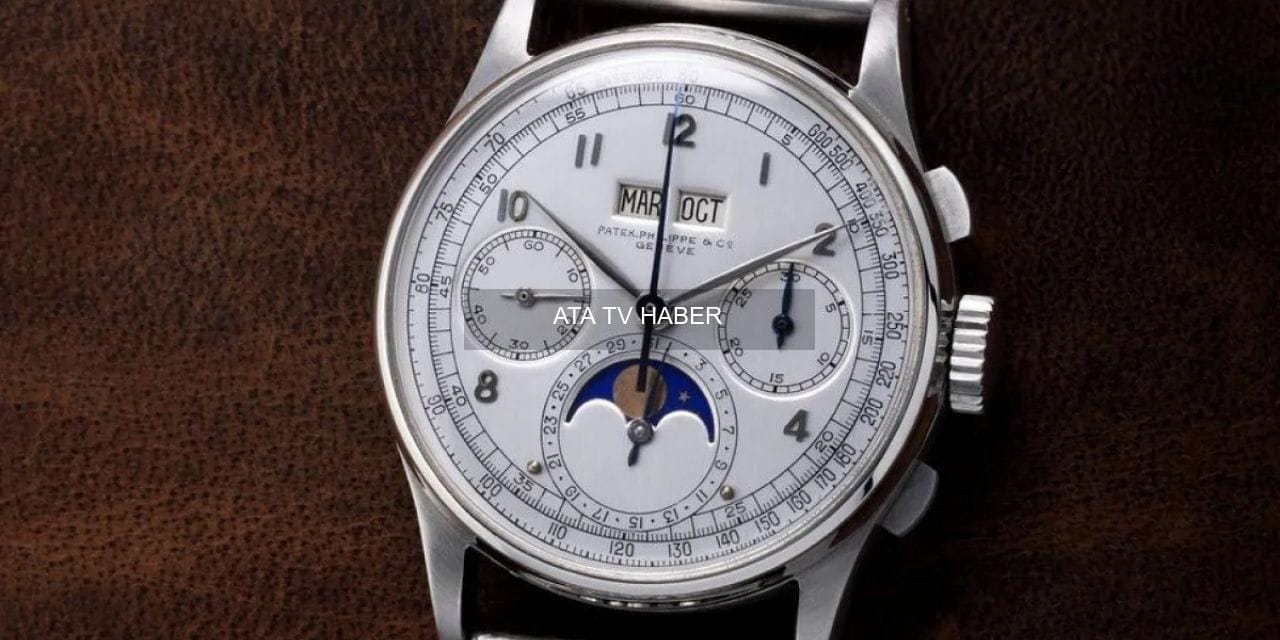 Tarihin En Nadirleri Arasında: 1943 Çelik Kasa Patek Philippe Ref. 1518 Rekor Fiyata Satıldı