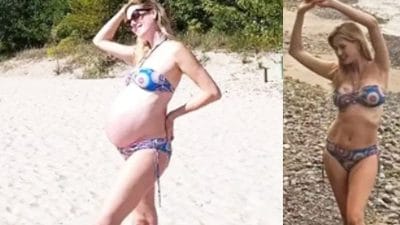 Wilma Elles üçüncü kez anne oldu: Doğum öncesi ve sonrası