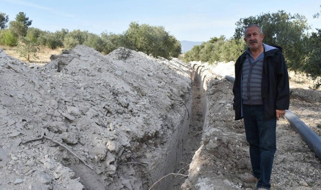 Emekli öğretmenin arazisinde izinsiz kanal kazısı, DSİ projesi iddiası Edinilen