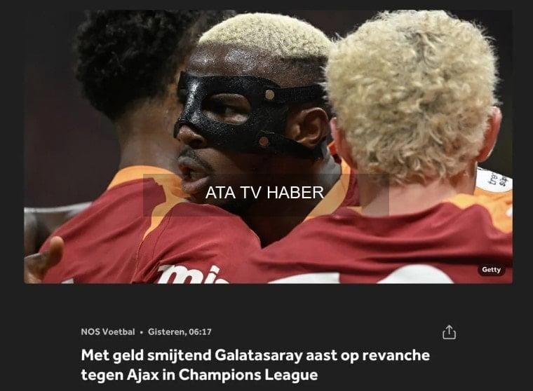 Galatasaray, Amsterdam'da Farklı Kazandı