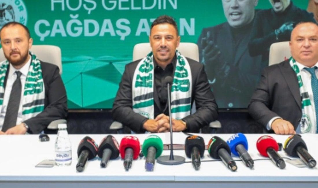 Çağdaş Atan Tümosan Konyaspor’da Resmen Göreve Başladı Trendyol Süper Lig