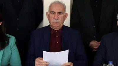Abdullah Öcalan’dan ‘Terörsüz Türkiye’ Sürecüne Mesaj PKK’nin lideri Abdullah Öcalan,