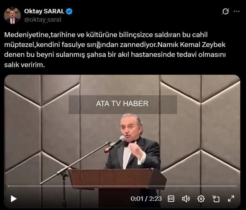 Saral’ın Tepkisi ve Sözlerin İçeriği