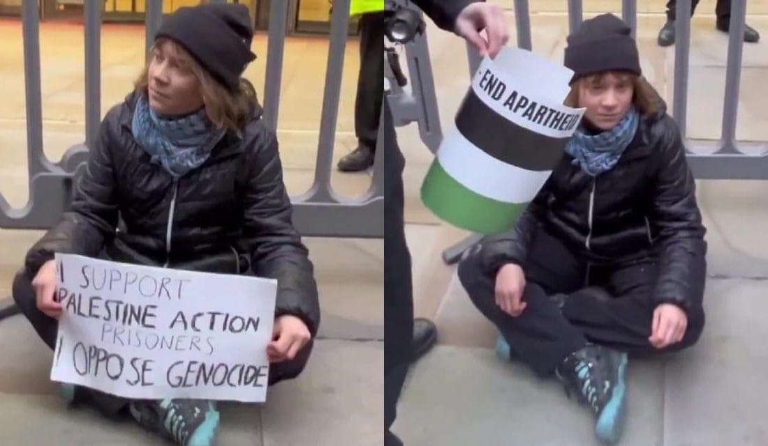 Greta Thunberg Londra’da Gözaltına Alındı İngiltere’de tutuklu Filistin destekçisi protestoculara