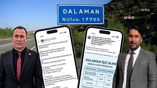 Dalaman’da İŞKUR İlanı Tartışması: Başvuruların AKP İlçe Başkanlığına Yapılacağı İddiası