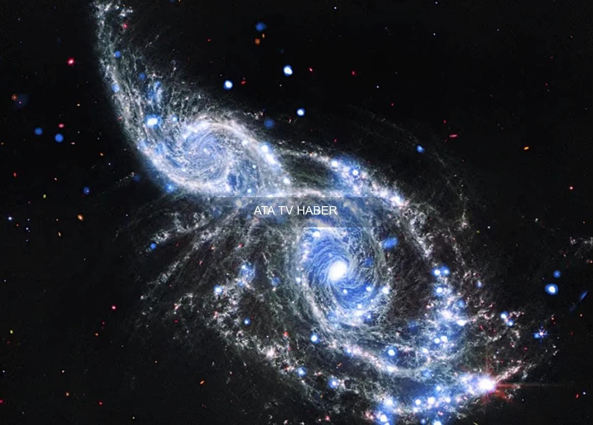 JWST ve Chandra’dan Ortaya Çıkan Kozmik Dans: NGC 2207 ve IC 2163’ün Çarpışması