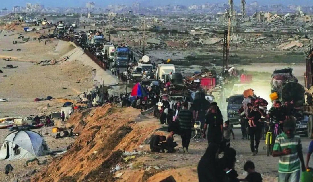 Sekiz Arap Dışişleri Bakanından Ortak Açıklama: Gazze’de Zorunlu Yer Değiştirme