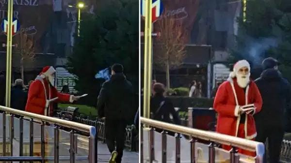 Üsküdar Belediyesi’nden Açıklama: Noel Baba Kıyafetli Kişinin Belediyeyle Bağlantısı Yok