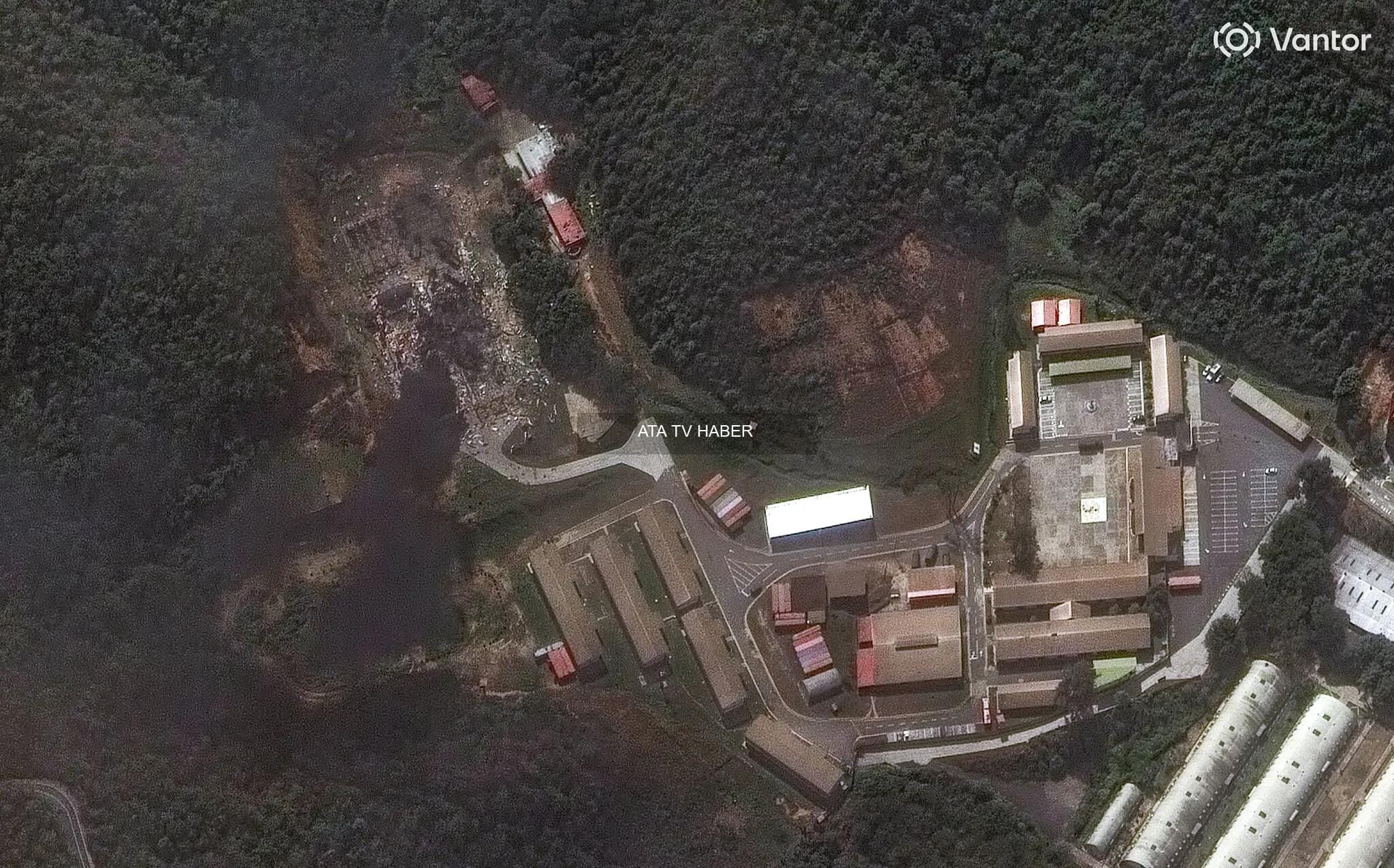 Fuerte Tiuna askeri kompleksine yönelik operasyonun uydu görüntüleri hasarı belgeledi