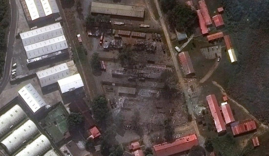 Fuerte Tiuna askeri kompleksine yönelik operasyonun uydu görüntüleri hasarı belgeledi