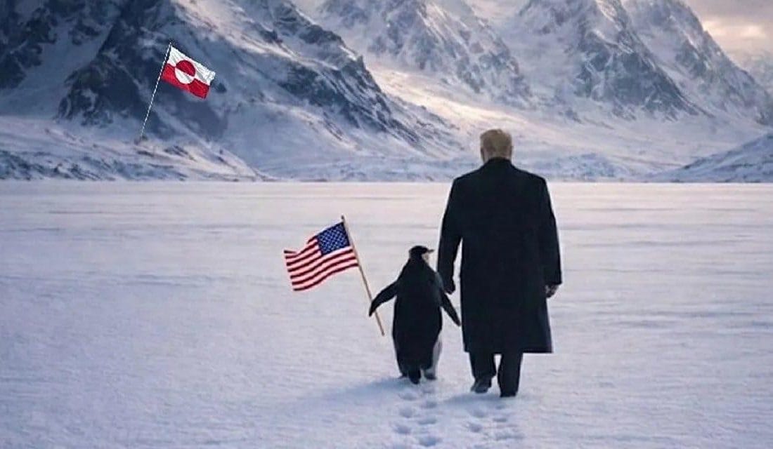 Beyaz Saray’dan Viral Görsel: ‘Pengueni Kucakla’ Paylaşımı ve Grönland Tartışması