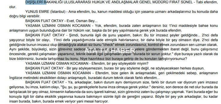 TBMM Tutanakları: Fuat Oktay’ın Dışişleri Bürokratlarına Yönelttiği Eleştiriler Kayda Geçti