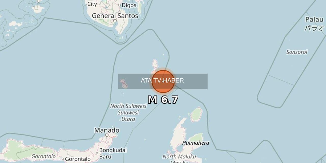 Filipinler Açıklarında 6.7 Büyüklüğünde Deprem