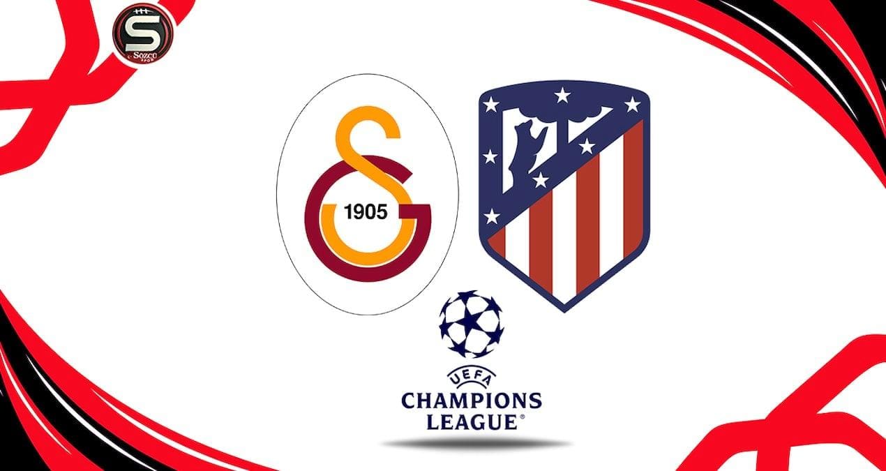 Galatasaray-Atletico Madrid maçı canlı yayın (Şampiyonlar Ligi 7. hafta)