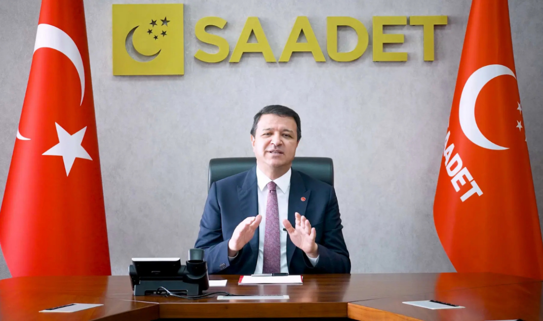 Saadet Partisi Genel Başkanı Mahmut Arıkan TBMM’de Parlamento Muhabirleriyle Görüştü