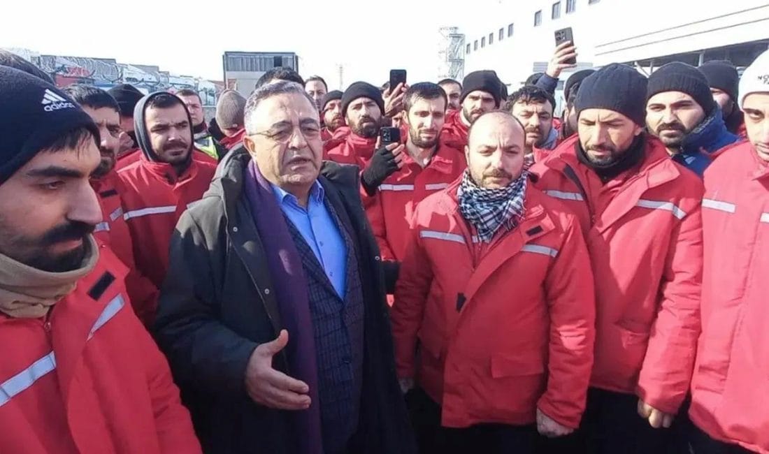 CHP’li Tanrıkulu Migros Diyarbakır Dağıtım Merkezi’ndeki İşçilere Destek Verdi Cumhuriyet