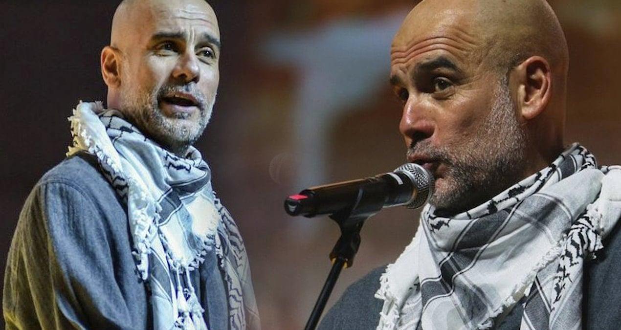 Guardiola, ‘Act x Palestine’ Yardım Etkinliğinde Konuştu Guardiola, Katalonya’da gerçekleştirilen