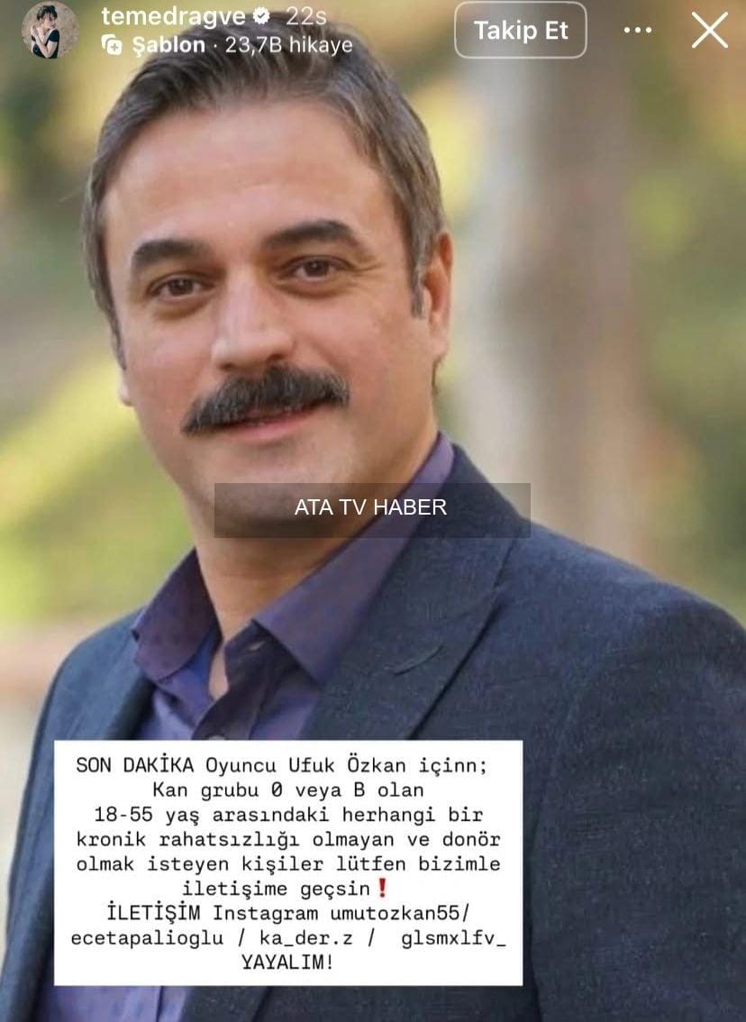 Ufuk Özkan'ın Sağlık Durumu ve Nakil Süreci
