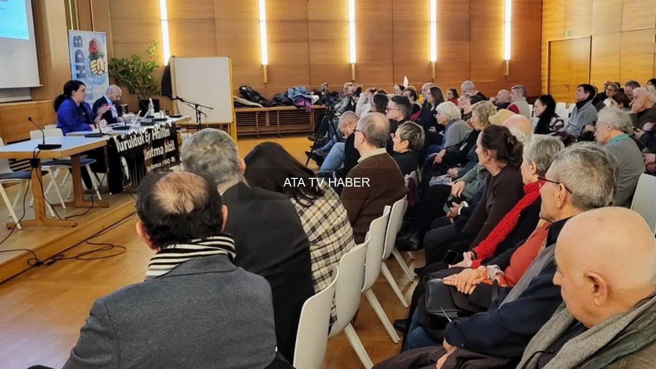 Berlin’de Uğur Mumcu anma toplantısı düzenlendi