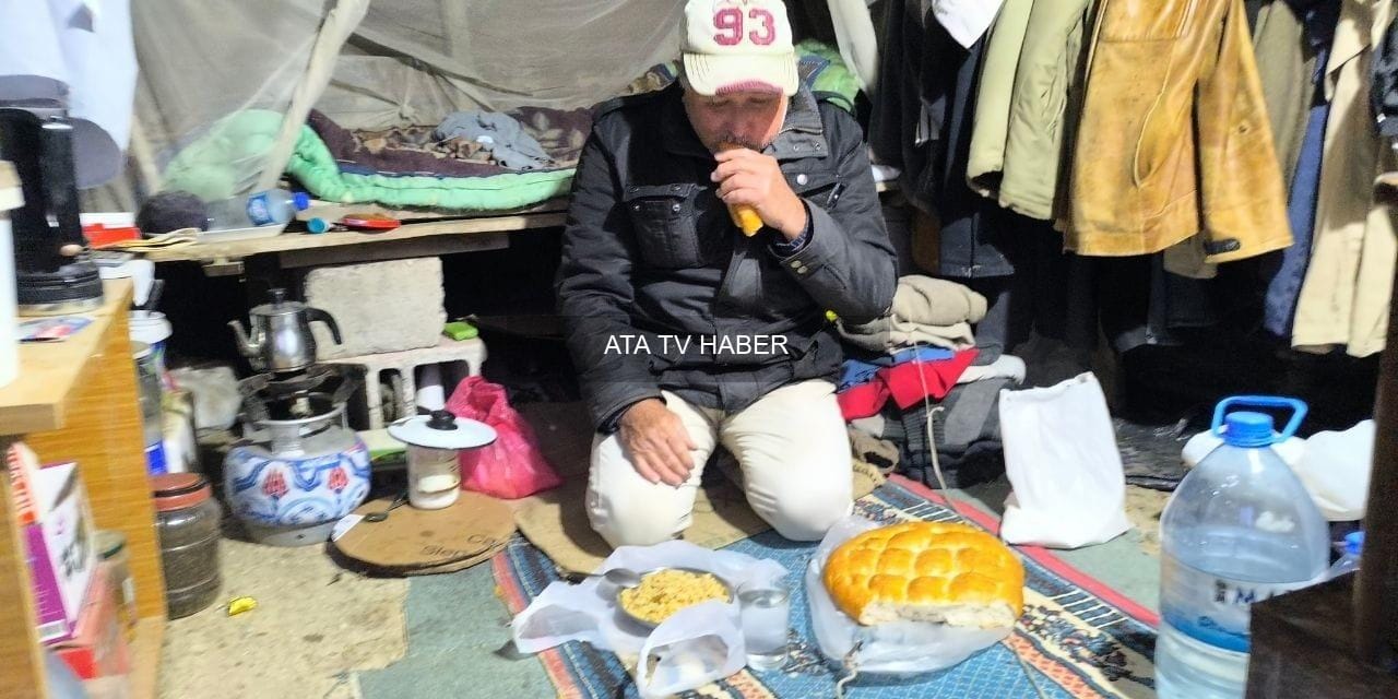 İftar Sofrasında Sadece Bulgur ve Ekmek