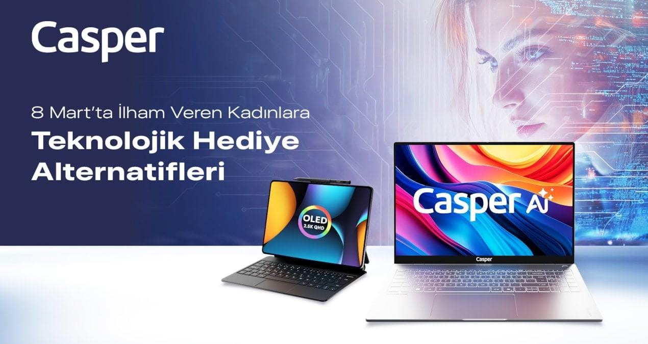 Casper, 8 Mart Kadınlar Günü’ne Özel Yeni Ürünleriyle Üretkenliği ve