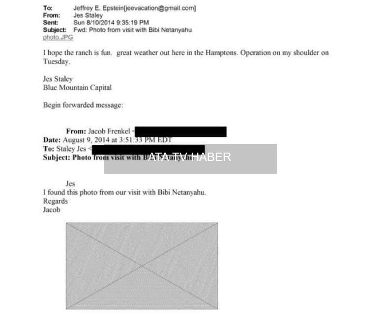 Epstein dosyasında yeni belgeler İsrail cephesini de sarstı