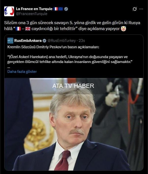 Fransa'dan 'Üç Günlük Savaş' Hatırlatması