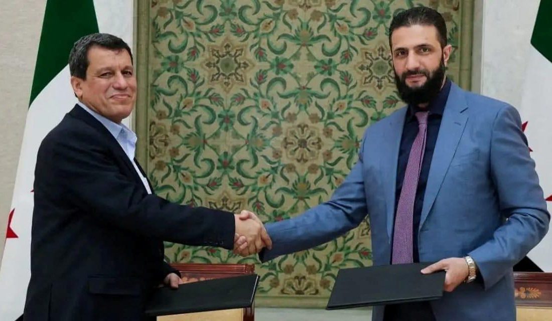 Şam ile SDG Arasında Anlaşma Sahada Uygulanıyor Suriye’de Merkezi Şam