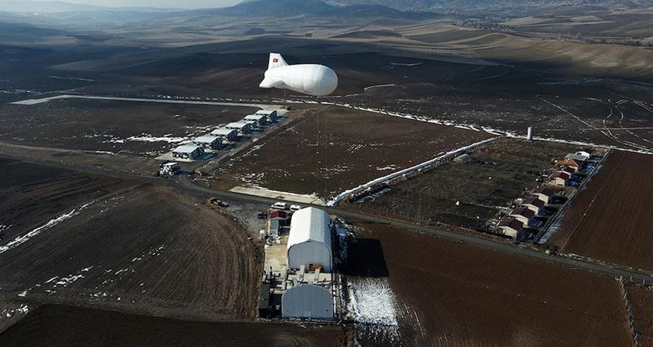 GÖKÇERİ Yerli Aerostat Sistemi Şırnak Gabar’da Göreve Başladı Türk savunma