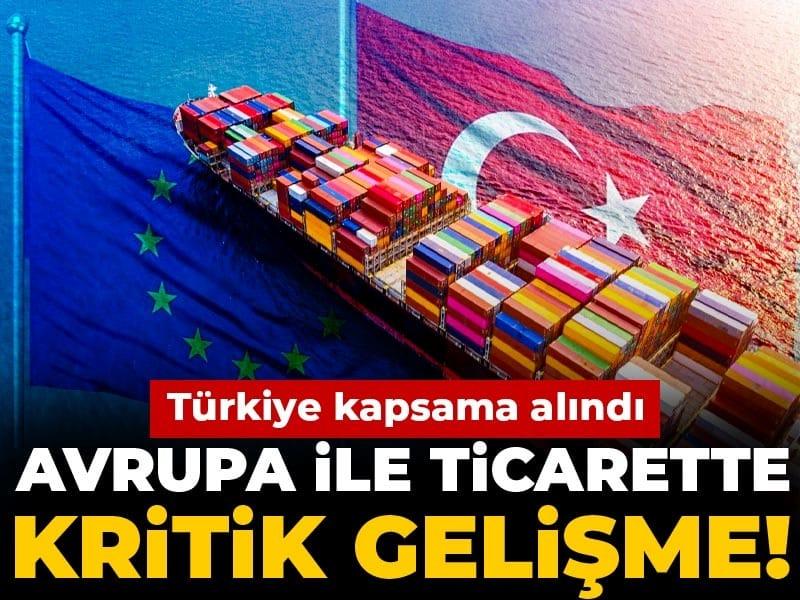 Avrupa Birliği Sanayi Hızlandırıcı Yasa Teklifi kamuoyuna sunuldu Avrupa Birliği