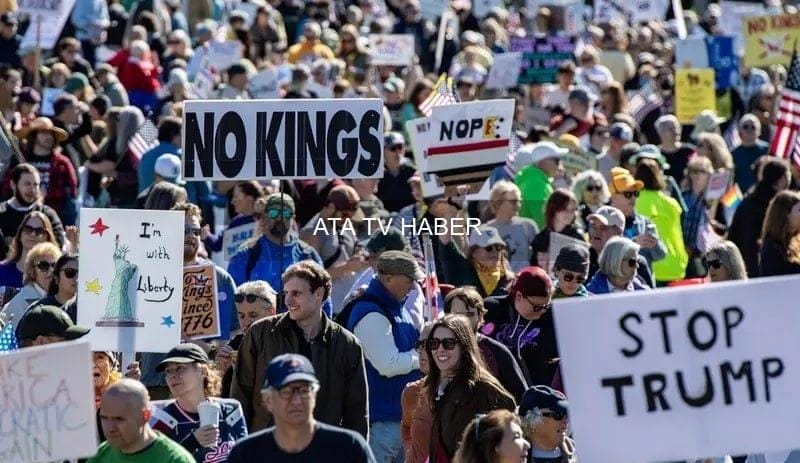 ABD ve Dünya Genelinde Eş Zamanlı 'No Kings Day' Protestoları: Milyonlar Sokakta