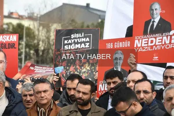 CHP İstanbul Örgütü, Tutuklu Belediye Başkanları İçin Çağlayan’da Toplandı